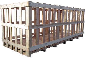 Caisses en bois claire voie